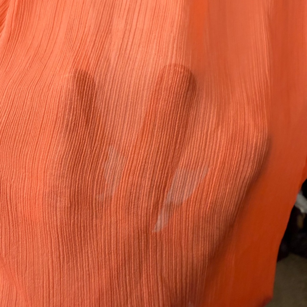 Free People Orange Intimately Bali Sweet Nothing Slip Mini Dress SKU1105 - Picture 7 of 13